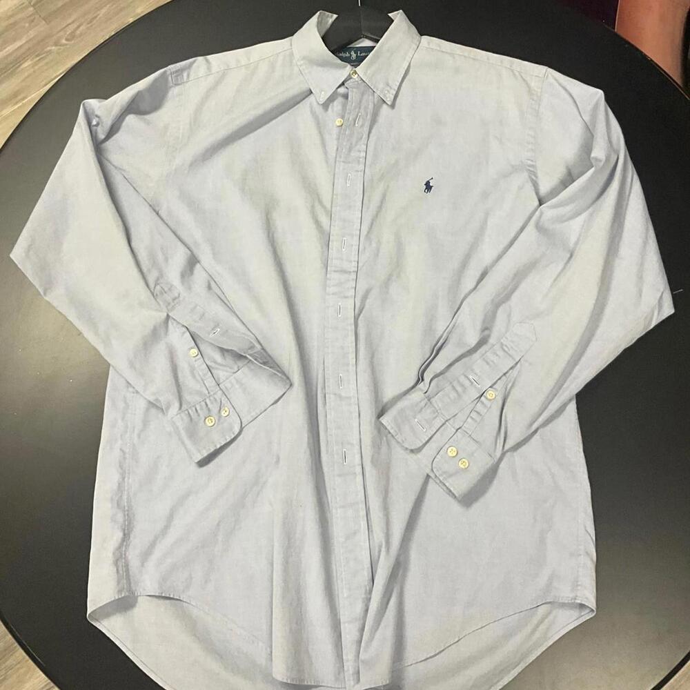 Ralph Lauren Yarmouth Cotton Pinpoint Oxford Dress Shirt